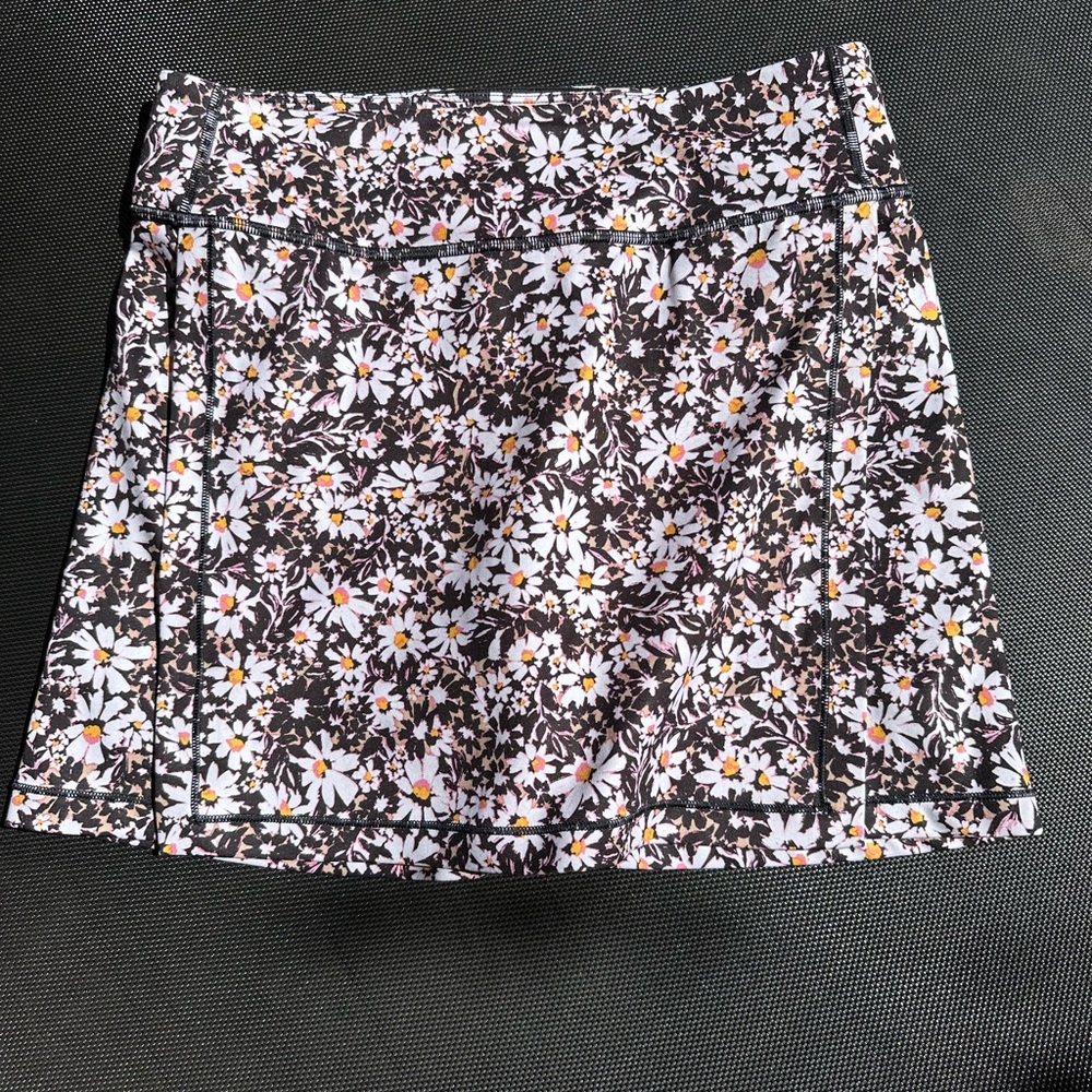 Athleta Girls Floral Skort size XL(14) NWOT